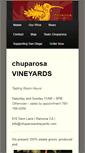 Mobile Screenshot of chuparosavineyards.com